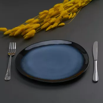 Farfurii & Boluri de Servire FARFURIE OVALA CERAMICA 28 CM SERENITY 