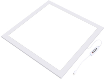 Fotografie Lampa cu lumina fara umbra Panou Puluz 1200lm Led 33 3cm X 33 3cm Suprafata efectiva 