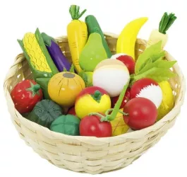 Fructe in cosulet 23 piese 