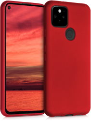 Husa pentru Google Pixel 5 Silicon Rosu 53565.36 