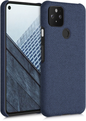 Husa pentru Google Pixel 5 Textil Albastru 52433.17 