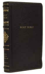 Kjv Sovereign Collection Bible Personal Size Leathersoft Black Red Letter Edition Comfort Print 