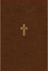 Nasb Thinline Bible Large Print Leathersoft Brown Red Letter Edition 1995 Text Thumb Indexed C 