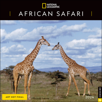 National Geographic African Safari 2024 Wall Calendar - National Geographic Author 