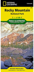 Rocky Mountain National Park Colorado USA Outdoor Recreation Map - National Geographic Maps Manufac 