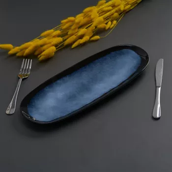 Farfurii & Boluri de Servire SET 4 PLATOURI CERAMICA 38x15CM SERENITY 