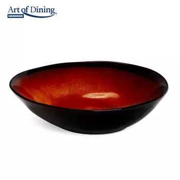 Farfurii & Boluri de Servire SET 6XBOL OVAL CERAM. 20CM VULCANO 