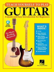 Teach Yourself to Play Guitar With CD Audio - David M Brewster Author 