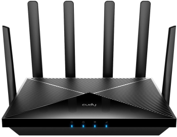 Router Wireless AX3000 Dual Band Wi-Fi 6 5G Dual SIM 6 antene externe Gigabit P5 Cudy 