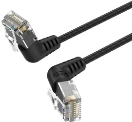 Cablu de retea UTP Cat.6 Ibobj Rj45 Ethernet 5m negru 