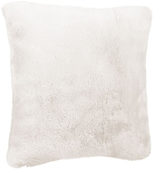Perna Decorativa din Imitatie de Blana Off White 40x40cm 