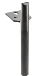 Picior pentru mobilier Ronda finisaj negru mat GT H 150 mm 