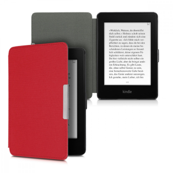Husa pentru Kindle Paperwhite 7 Textil Rosu 49487.09 