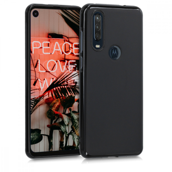 Husa pentru Motorola One Action Silicon Negru 51158.47