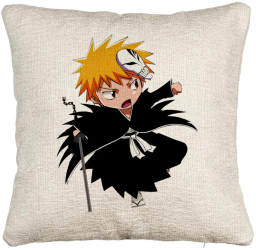 Perna Decorativa Canapea cu Bleach Mini Ichigo 40x40 cm Cu fermoar 