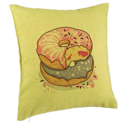 Perna Decorativa Model Gogosi Glazurate 40x40 cm Verde Husa Detasabila Burduf 