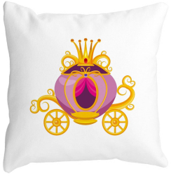 Perna Decorativa Patrata Caleasca Regala 40x40 cm Alba Mata Husa Detasabila Burduf 