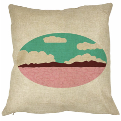 Perna Decorativa Patrata Colorize 40x40 cm Husa Detasabila Burduf 