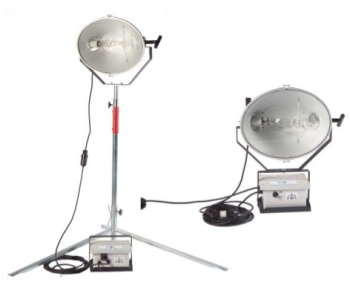 Iluminator cu trepied BT1000 putere bec 1000W alimentare 230V 110.000 lumeni 