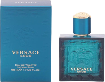 Apa de Toaleta cu vaporizator Versace Eros 50 ml 