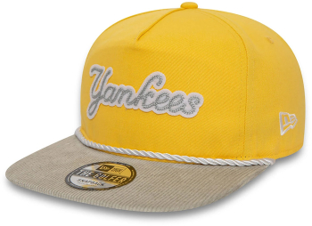 Sapca New Era 9fifty ny yankees cord golfer galben 