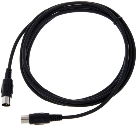 Cablu MIDI 3m the sssnake SK366-3-BLK Midi