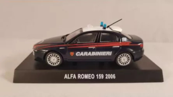 MACHETA ALFA ROMEO 159 BICENTENARIO CARABINIERI 1 43