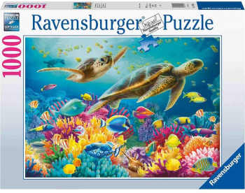 Puzzle Lumea subacvatica Ravensburger 1000 piese 