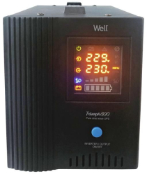 UPS centrale termice Well Triumph 800VA/500W 230V 