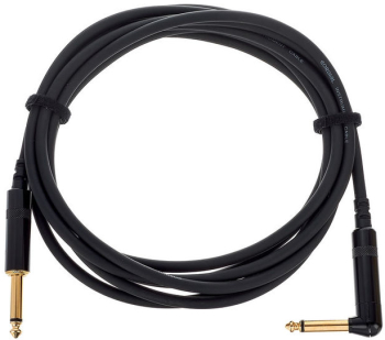 Cablu chitara Cordial CCI 3 PR 3 m conector jack cotit
