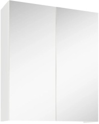 Corp Baie haaus Zed Suspendat 2 Usi cu oglinda Alb 60 x 22 x 72 cm 