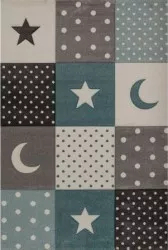 Covor Merinos Pastel Kids 20340 293-Blue 120x170 CM grosime 13 mm 