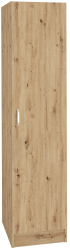 Dulap Remi O Usa cu polite Stejar Artisan 40 x 51 x 170 cm 