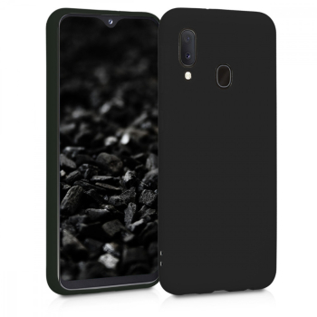Husa pentru Samsung Galaxy A20e Silicon Negru 48738.47 