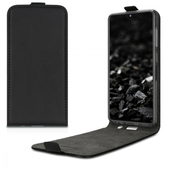 Husa pentru Samsung Galaxy A41 Piele ecologica Negru 52303.01 