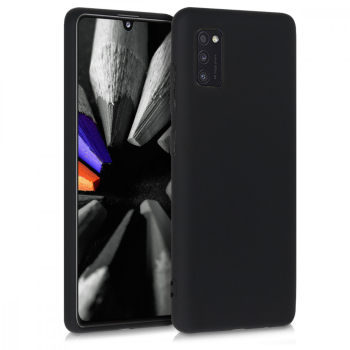 Husa pentru Samsung Galaxy A41 Silicon Negru 52251.47 