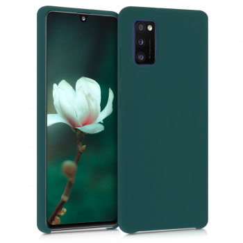 Husa pentru Samsung Galaxy A41 Silicon Verde 52301.184 