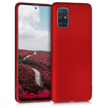 Husa pentru Samsung Galaxy A51 Silicon Rosu 51201.36 