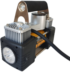 Mini Compresor Auto cu Manometru Putere 400W Tensiune 12V Lungime Cablu Alimentare 3m 