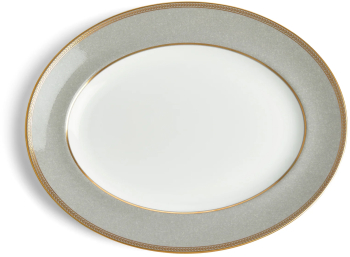 Renaissance Grey platou oval 35cm