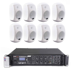 Sonorizare Restaurant 8 Boxe Master Audio XB640W Bluetooth USB 320W 