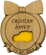 Marturie de botez rotunda gravata 