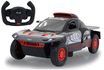 Masina RC cu telecomanda AUDI RS Q e-tron E2/Lungime 33 cm/Scara 1 14/2.4Ghz/11km/h/LED fata/Drift/6+ 