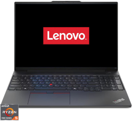 Laptop Lenovo ThinkPad E16 Gen 2 WUXGA IPS AMD Ryzen 5 7535HS 32GB DDR5 1TB SSD AMD Radeon 660M No OS Black 