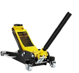 Cric hidraulic 3 tone 2 pistoane Inaltime de ridicare 85-500 mm Otel