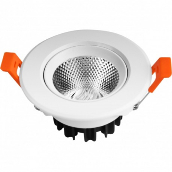 Spot LED Techstar® THD Putere 10W Culoare Lumina 4000K CRI 80+ Radiator Aluminiu Alb 