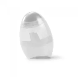 Ascutitoare creioane 2 in 1 guma de sters rezervor transparent 41 x 60 x 23 mm alb 