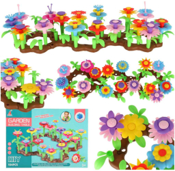 Blocuri De Constructie Creative Gradina De Flori 104 Elemente 
