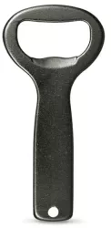 Mini desfacator de bere simplu negru 8/4 cm 