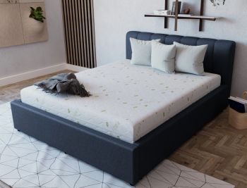 Saltea Ortopedica haaus Luna Green Aloe Vera arcuri impachetate husa detasabila 140 x 200 x 20 cm 